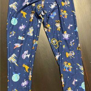 Disney 50th anniversary Navy Blue leggings